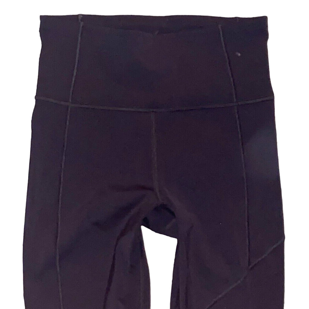 Under Armour Fitted Leggings Sz XS (X-Small) in Black Orange & Red