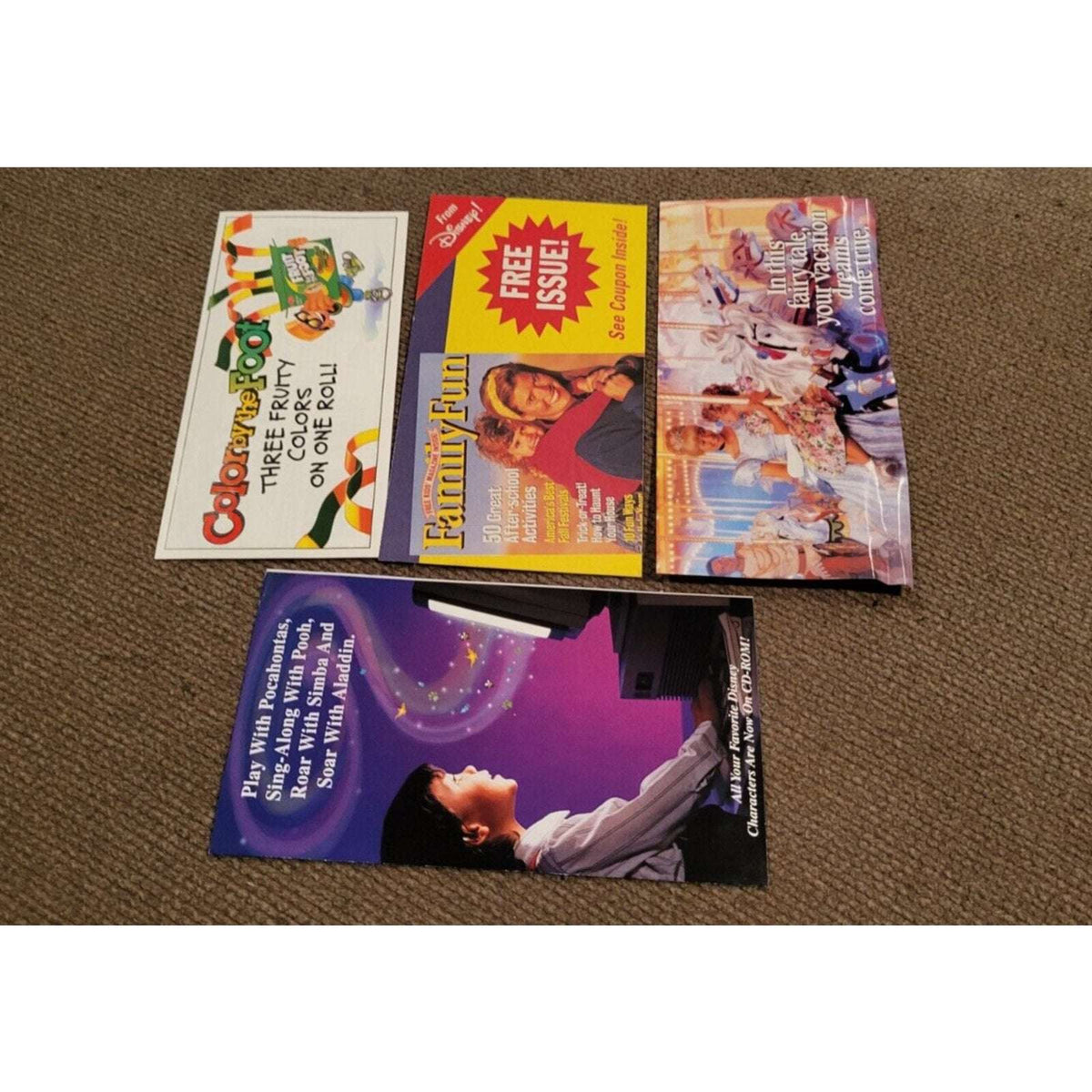 Walt Disney's Cinderella VHS 1995 Masterpiece Collection # 5265 VHS with inserts