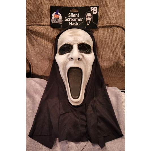 Scream Ghost Face SILENT SCREAMER MASK Scary Movie RARE Easter Unlimited 2022