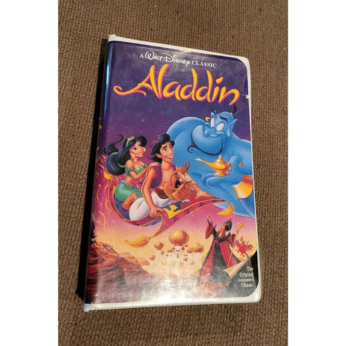 Walt Disney's Classic Aladdin VHS ** Black Diamond Edition 1993 #1662