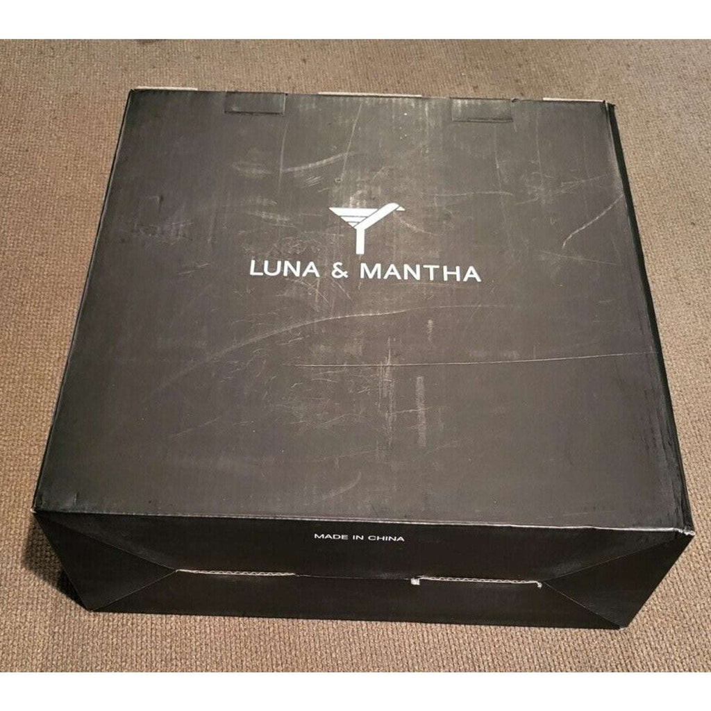 Luna & Mantha Premium Crystal Hand Blown , Long Stem Wine Glasses LM-1035 4 pcs