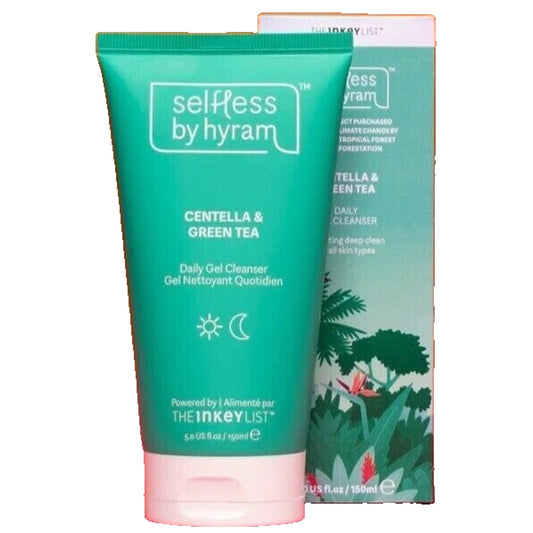 SELFLESS BY HYRAM CENTELLA & GREEN TEA DAILY GEL CLEANSER 5 OZ New & Sealed