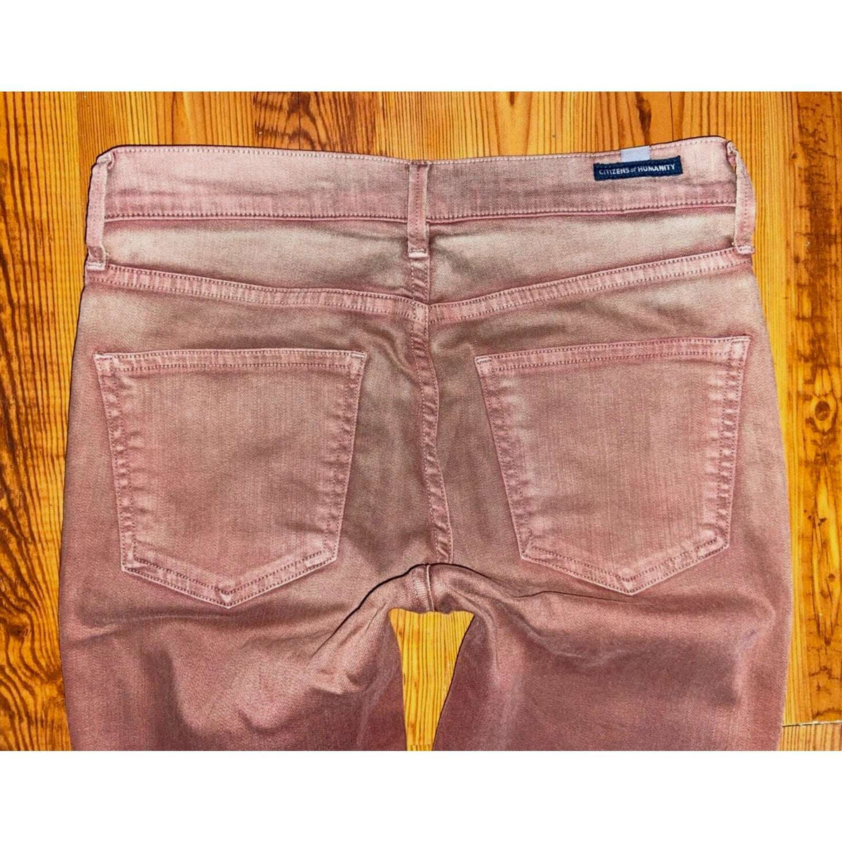 CITIZENS OF HUMANITY Antique Iridescent Mid Rise Skinny Jeans Size 27