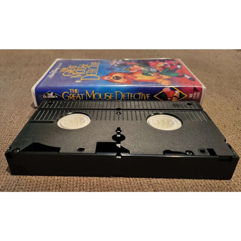 Walt Disney Classic The Great Mouse Detective VHS Black Diamond Ed. 1992 #1360