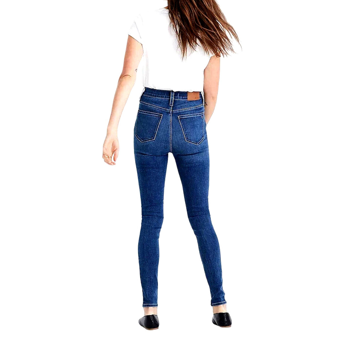 Madewell Roadtripper Jeans in Bosner Wash High Rise Skinny Leg Size 27