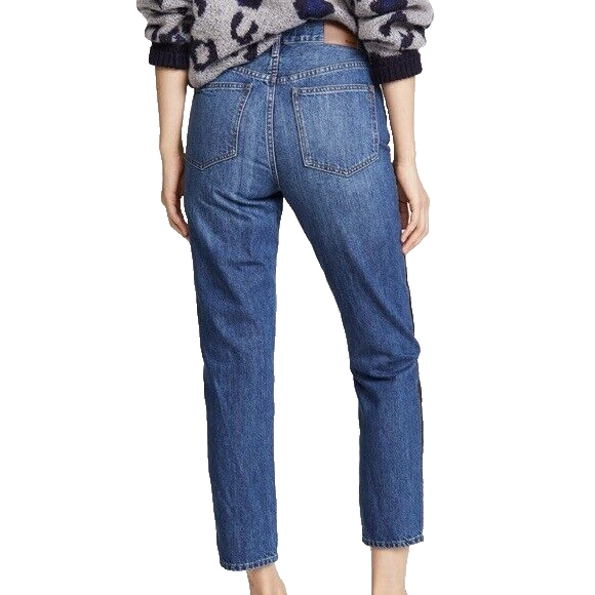 Madewell The Perfect Vintage Jean Metallic Tuxedo Edition Size 27 Women's