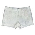 MADEWELL Thompson White Embriordered Soft Chino Shorts Size 6