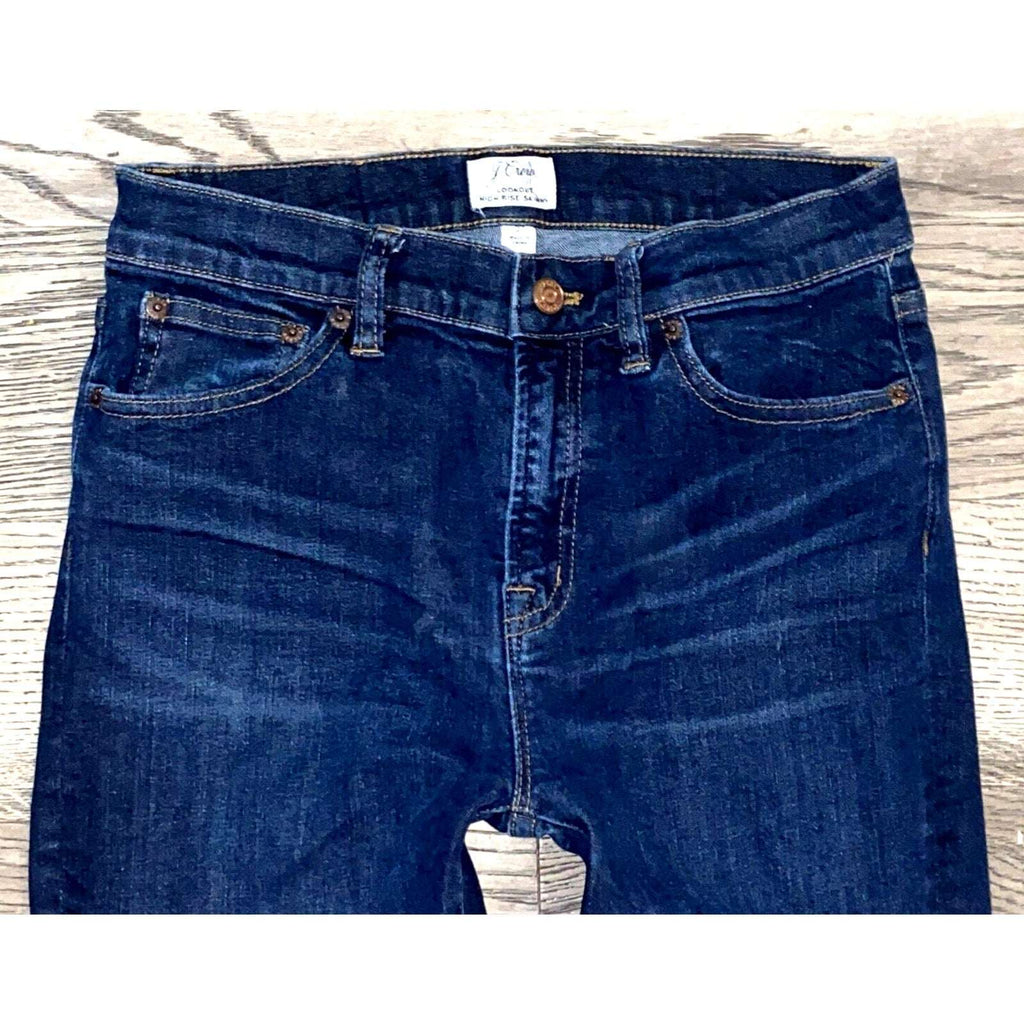 J.Crew JCREW Lookout High Rise Skinny Leg Stretch Jeans Size 27