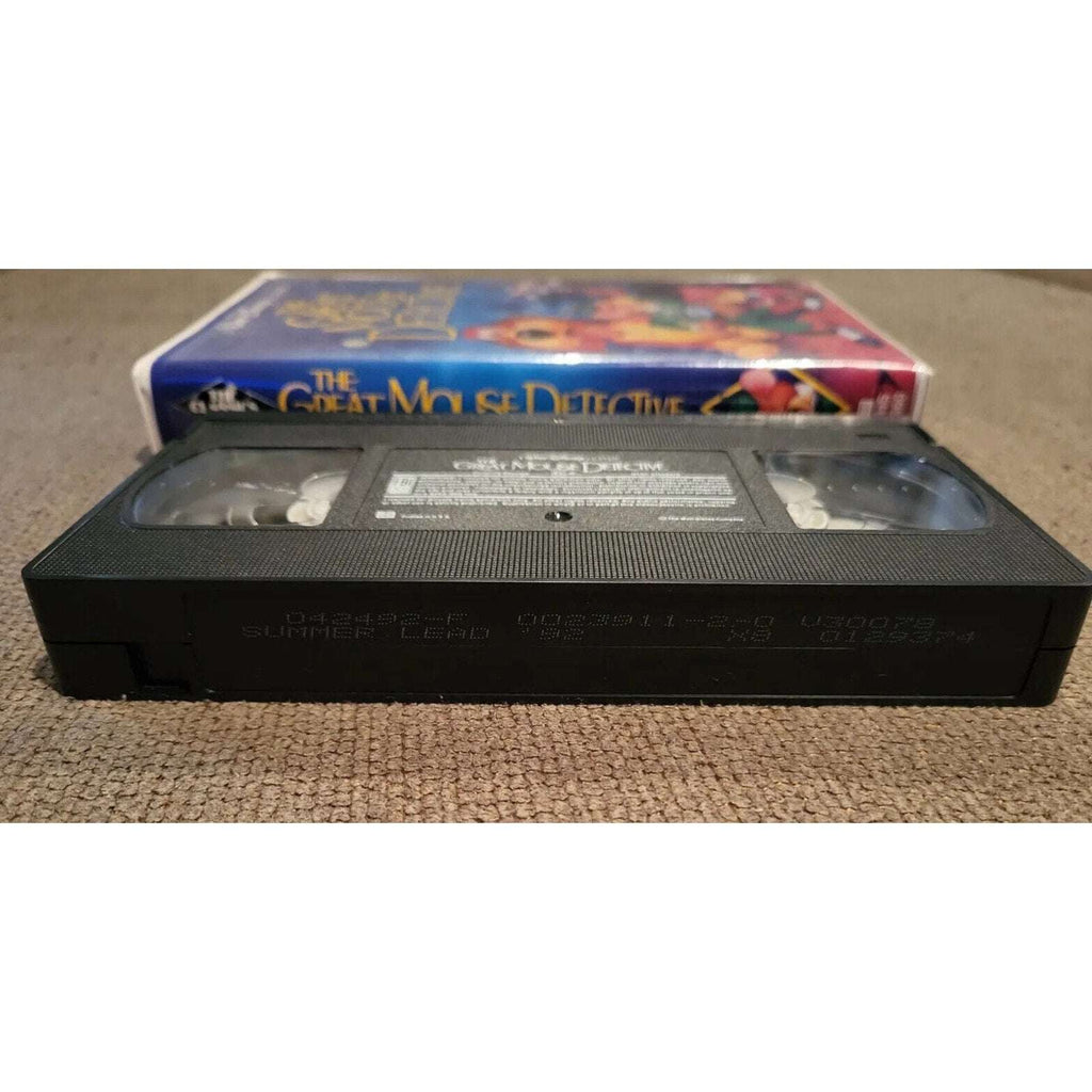 Walt Disney Classic The Great Mouse Detective VHS Black Diamond Ed. 1992 #1360