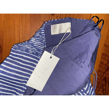 NEW! TJD The Jetset Diaries Haven Romper In Chambray Stripe Sz L (Large)