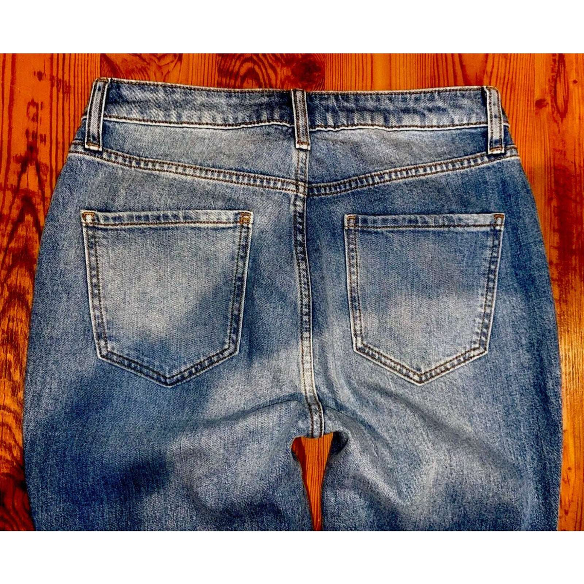 ELIZABETH AND JAMES The Vintage Straight High Rise Jeans Sz 6 - 28