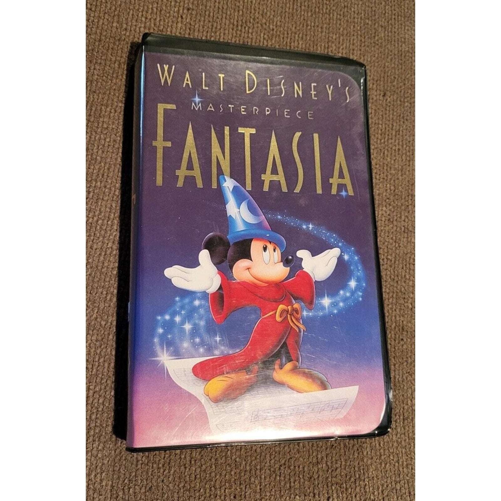 Walt Disney's Masterpiece Collection FANTASIA (VHS, 1991) #1132