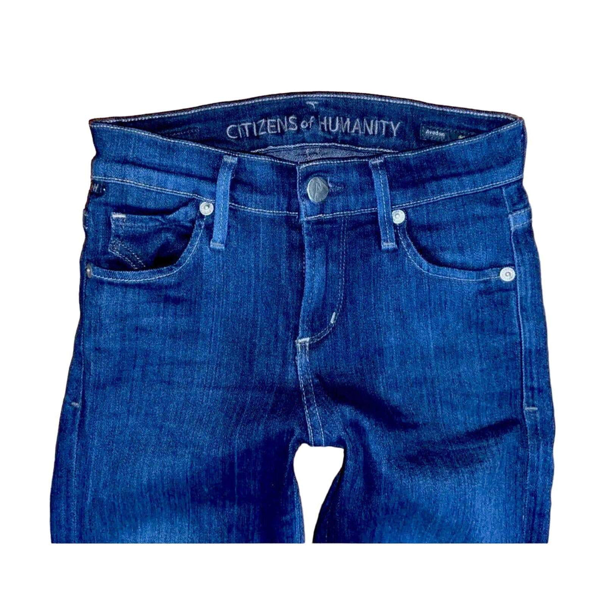 CITIZENS OF HUMANITY Avedon Slick Skinny Leg Medium Wash Jeans Sz 24