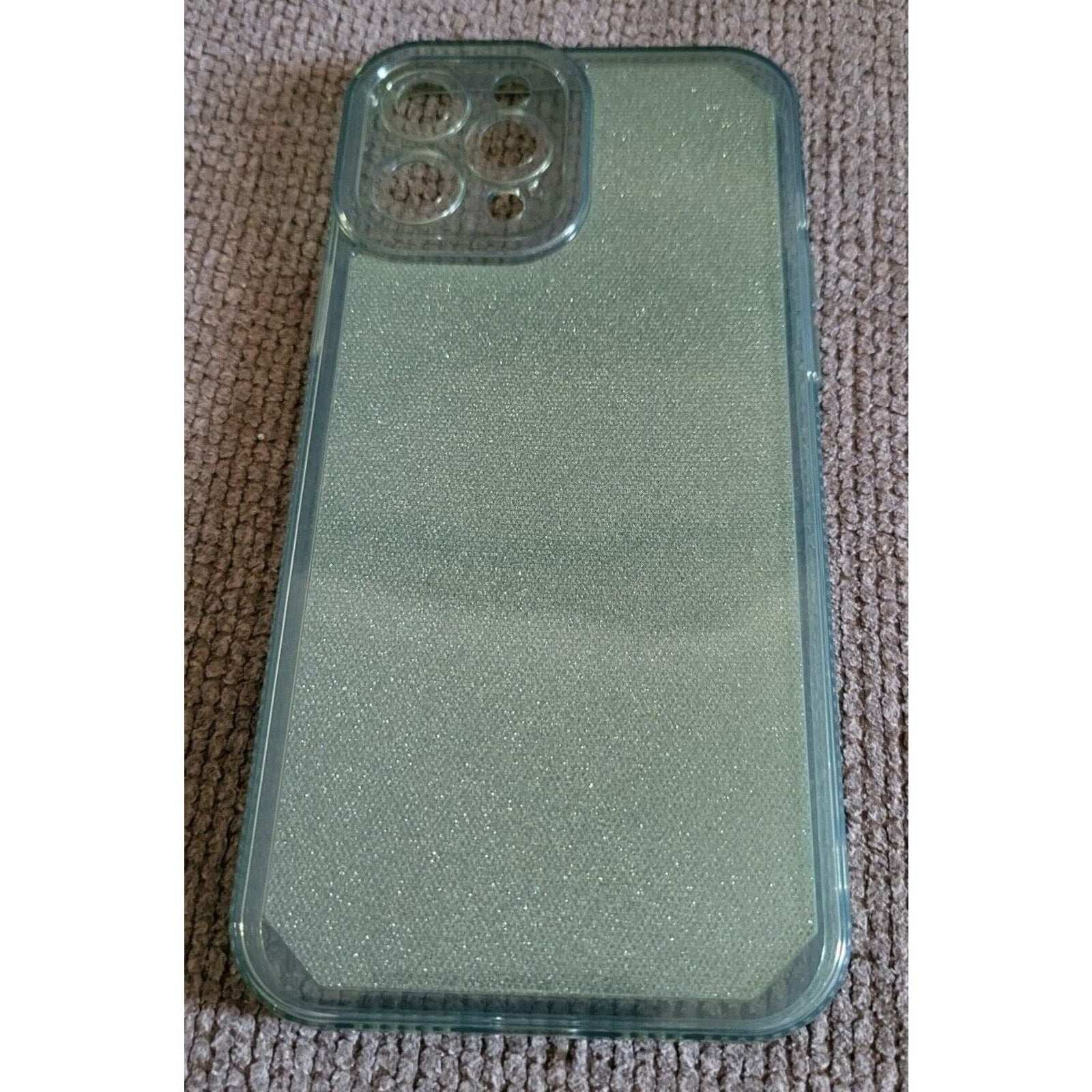 CASE Mobile Jelly Case for iphone 12 Pro Max 6.7 inch in Green Shimmer