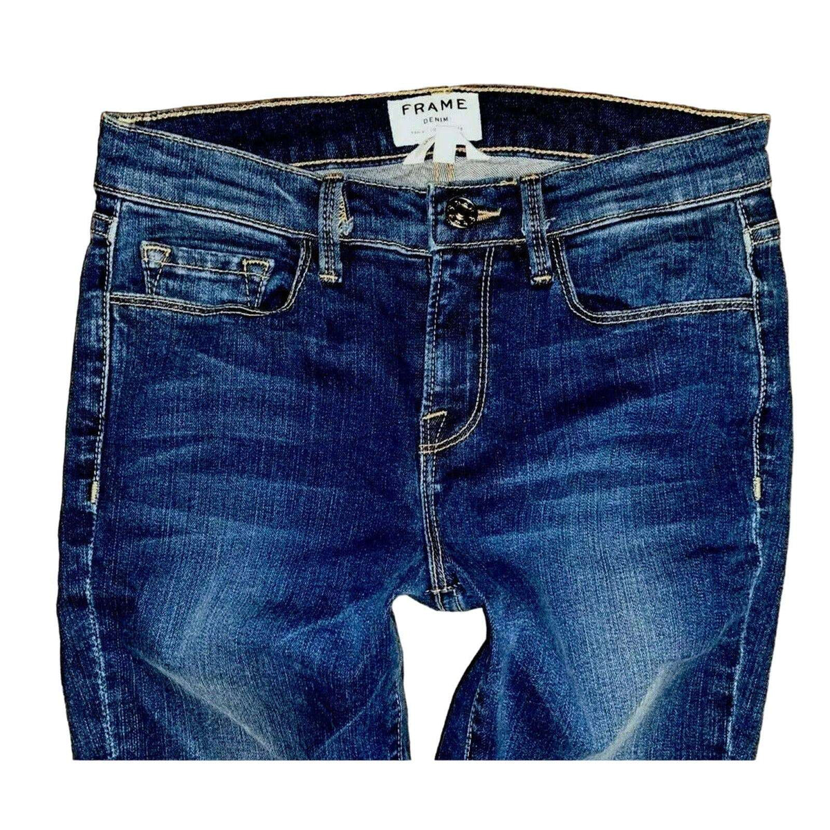 FRAME Le Skinny de Jeanne in Paris Wash Ankle Jeans Size S (Small) W27"xL28"