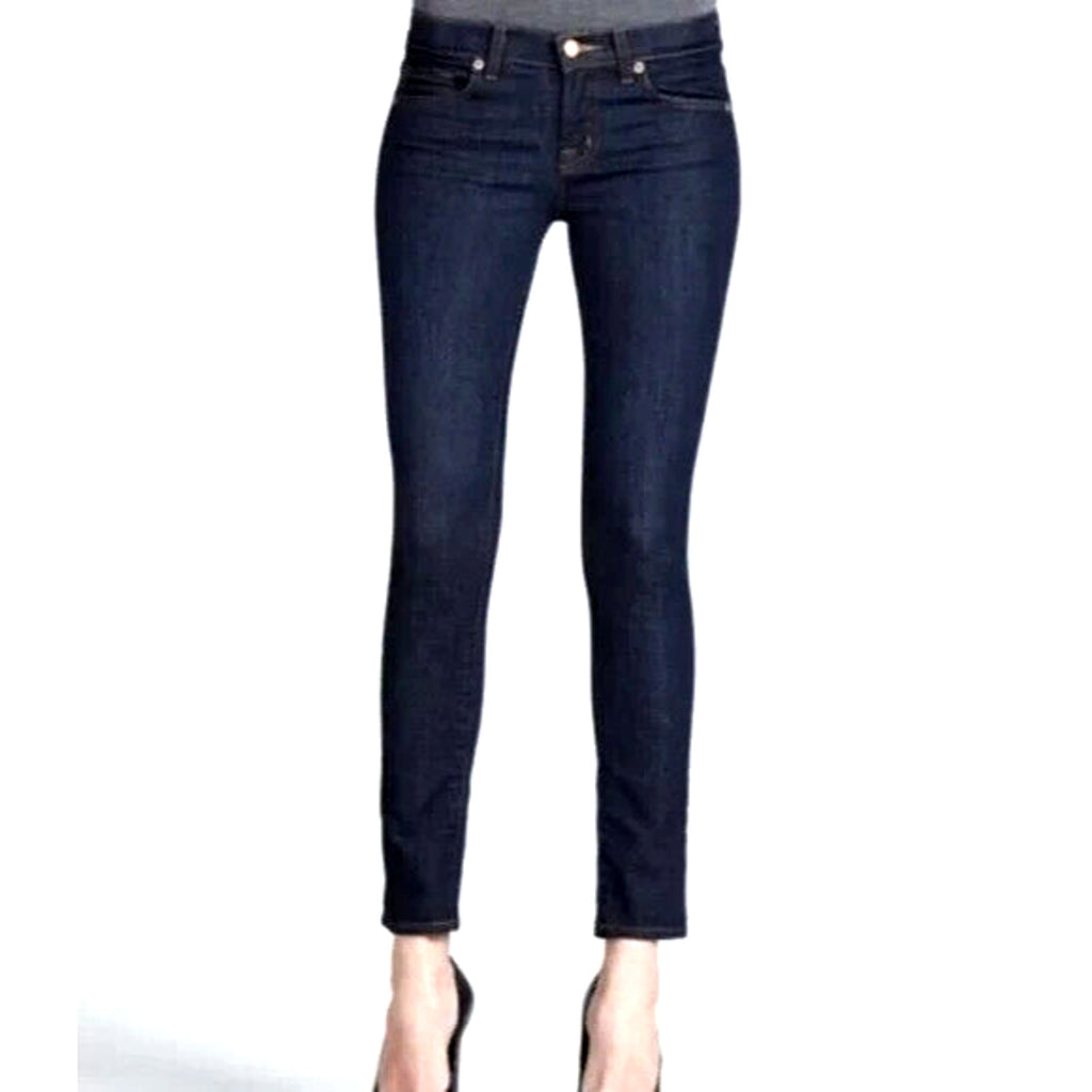 J BRAND Skinny Leg Mid Rise Stretch in Pure Wash Jeans Size 28