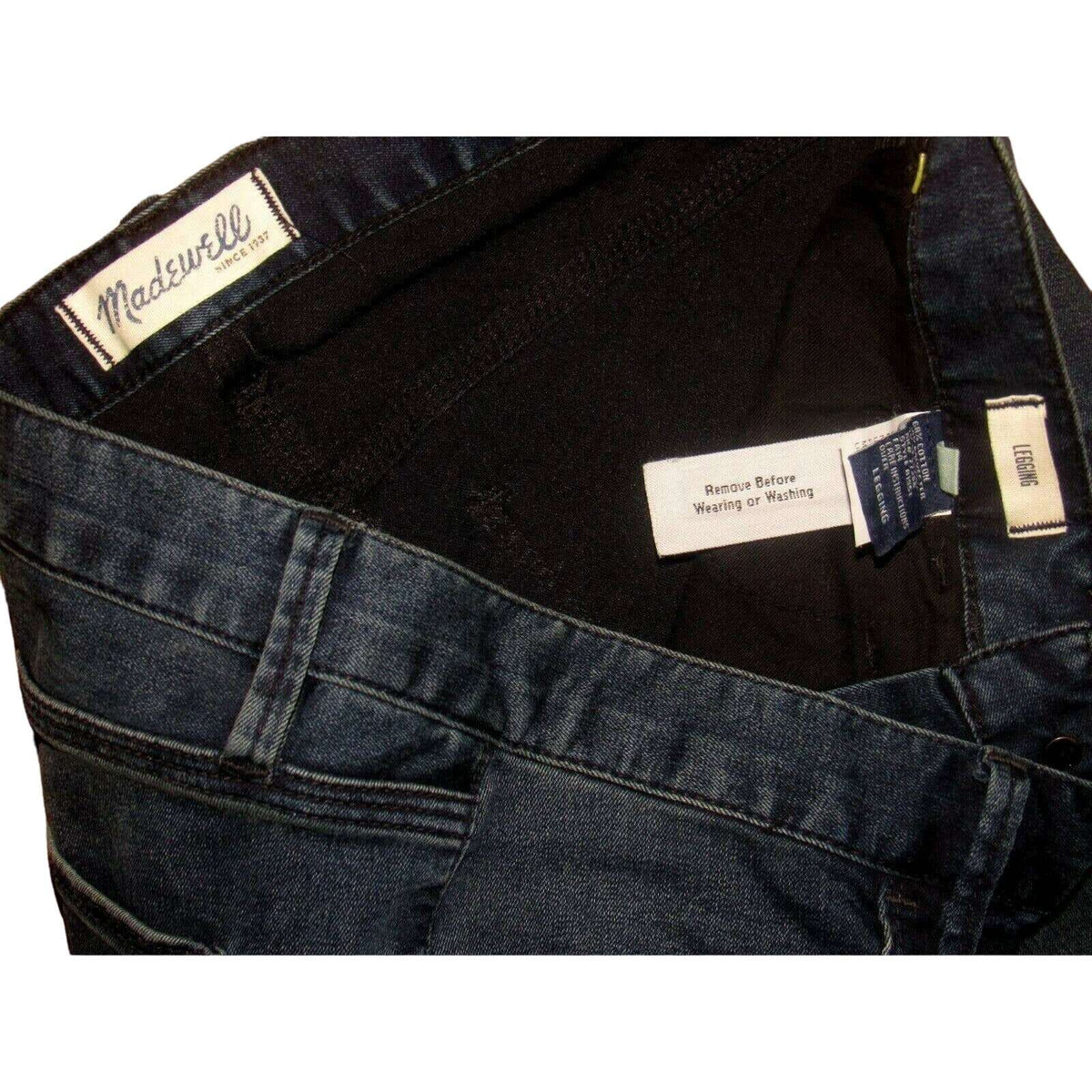 MADEWELL LEGGING SKINNY LEG Stretch Jeans Sz 25 W 27 x L 31