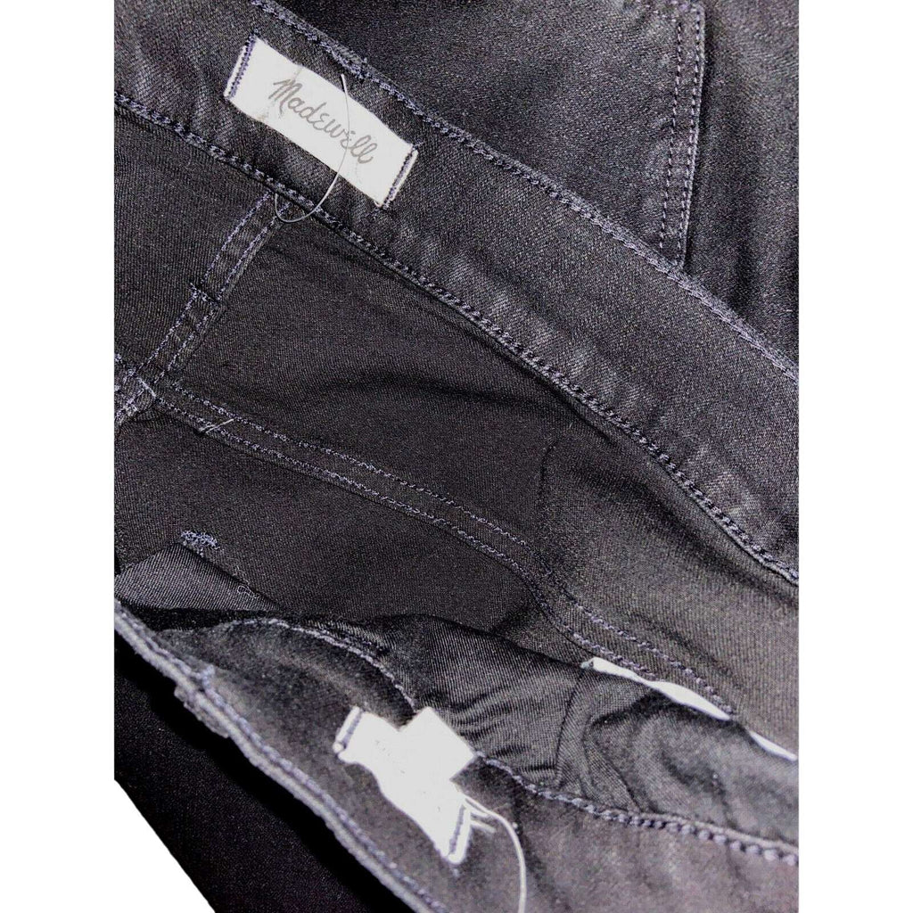 MADEWELL ROADTRIPPER High Waist Skinny Black Jeans Size 37 (24 Plus Size Women's)