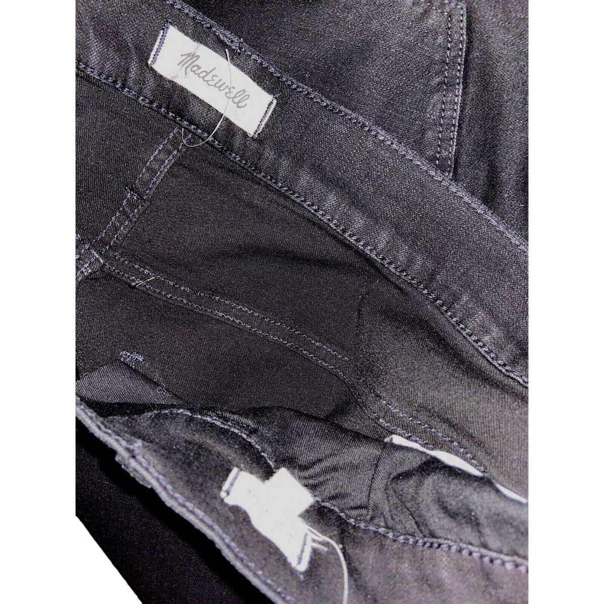 MADEWELL ROADTRIPPER High Waist Skinny Black Jeans Size 37 (24 Plus Size Women's)