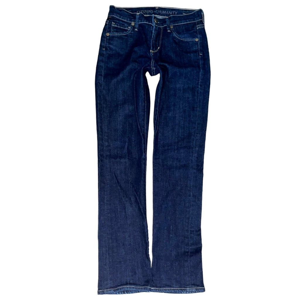 Citizens of Humanity Elson Medium Rise Straight Leg Ankle Jeans Size 24