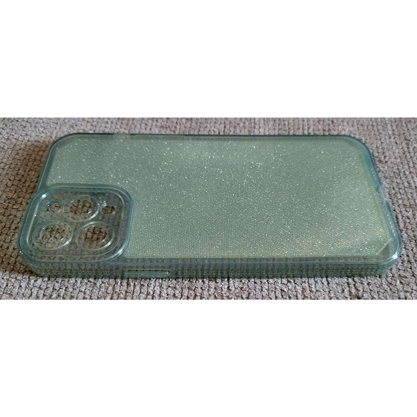 CASE Mobile Jelly Case for iphone 12 Pro Max 6.7 inch in Green Shimmer