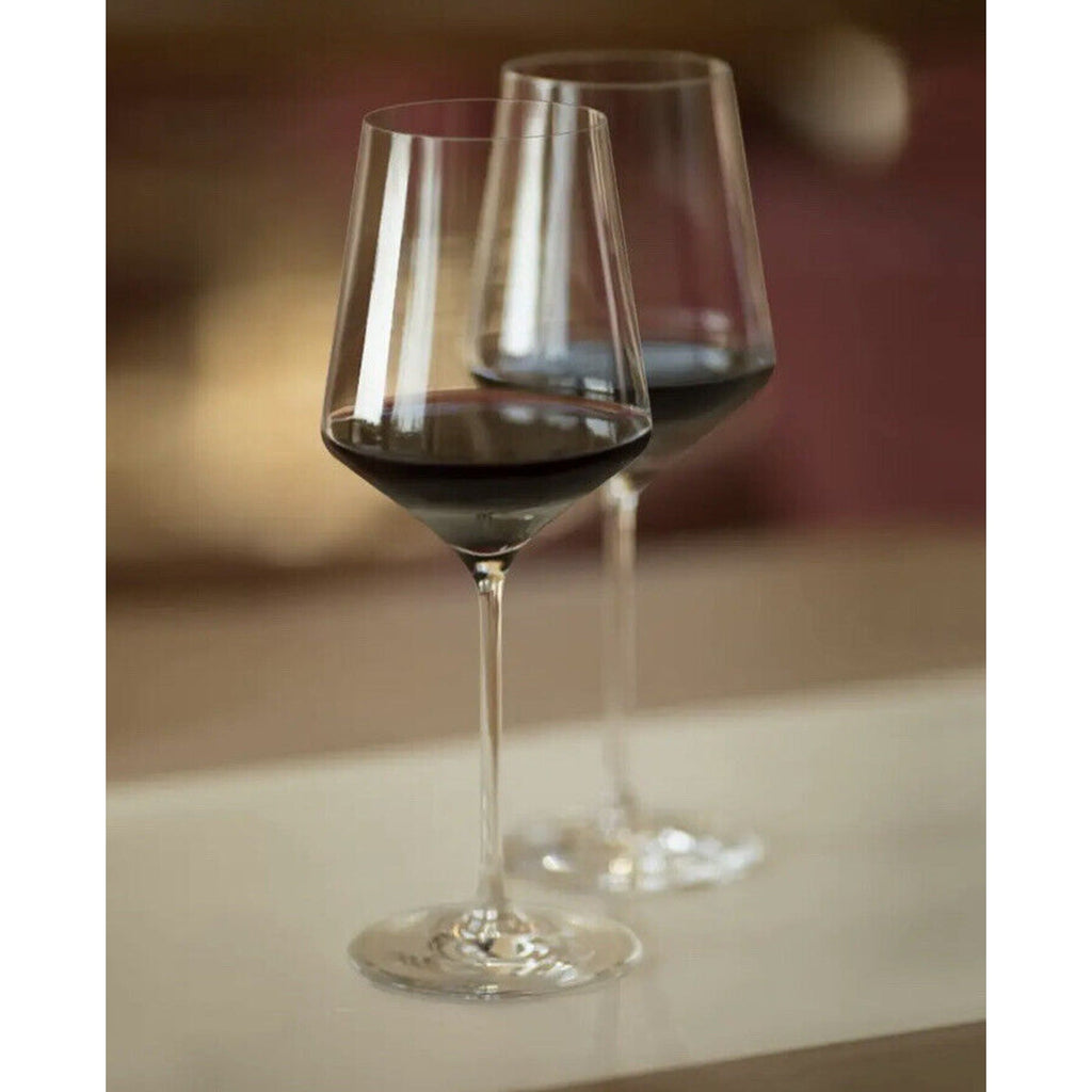 Luna & Mantha Premium Crystal Hand Blown , Long Stem Wine Glasses LM-1035 4 pcs