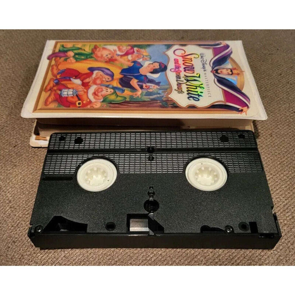 1994 RARE SNOW WHITE AND THE SEVEN DWARFS Walt Disney Masterpiece Collection VHS