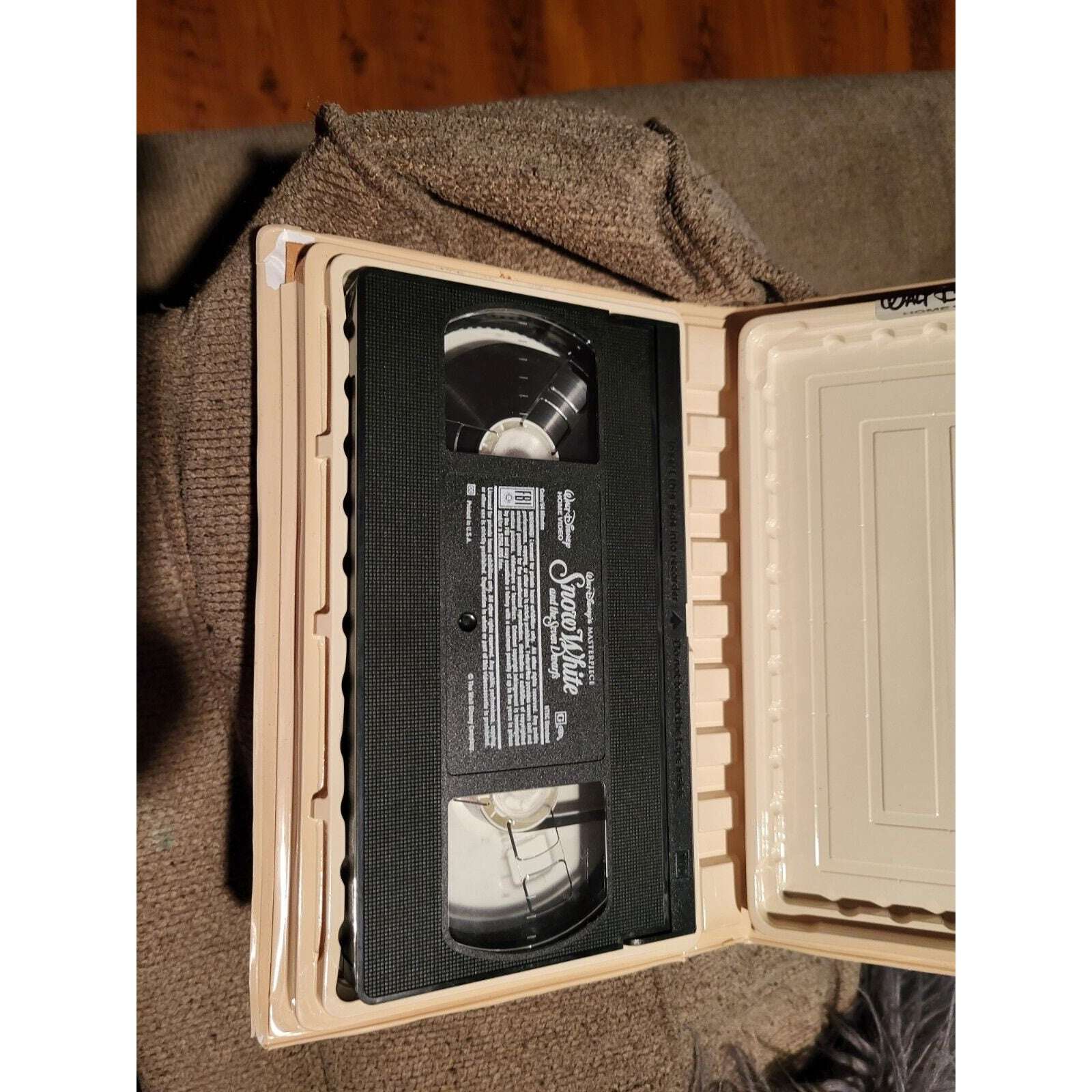 1994 RARE SNOW WHITE AND THE SEVEN DWARFS Walt Disney Masterpiece Collection VHS