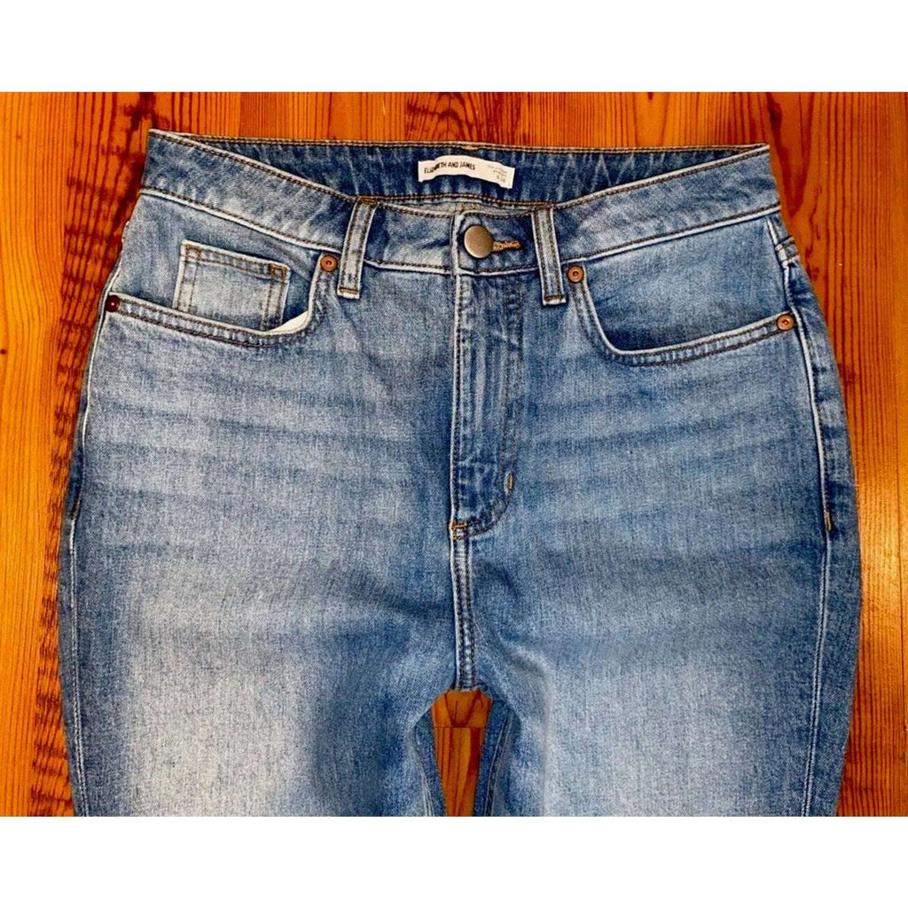 ELIZABETH AND JAMES The Vintage Straight High Rise Jeans Sz 6 - 28