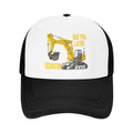 New! Boys See You Later Excavator Trucker Style Hat Back Mesh and Adjustable