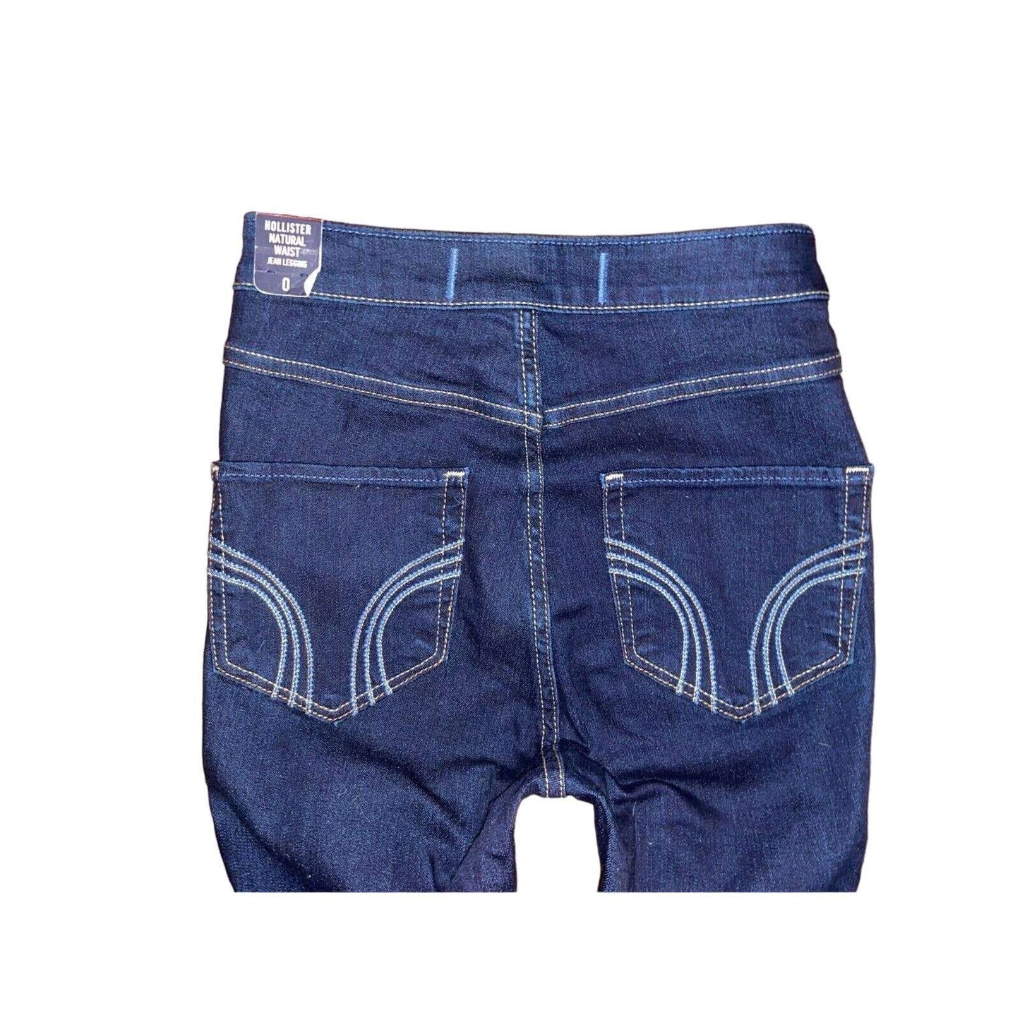 NWT's HOLLISTER Super High Natural Waist Skinny Jean Leggings Sz 0 W 24 x L 29