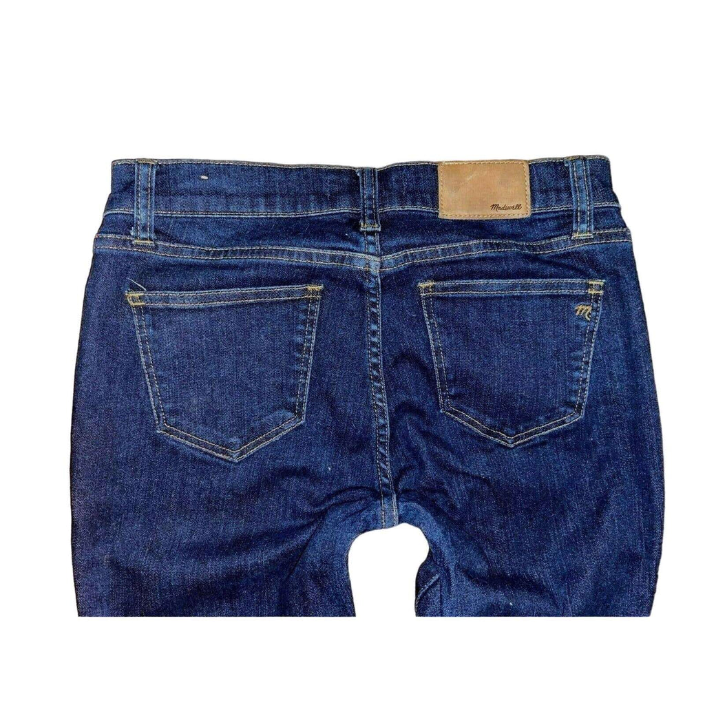 MADEWELL SKINNY SKINNY Mid Rise Classic Dark Jeans Sz 27