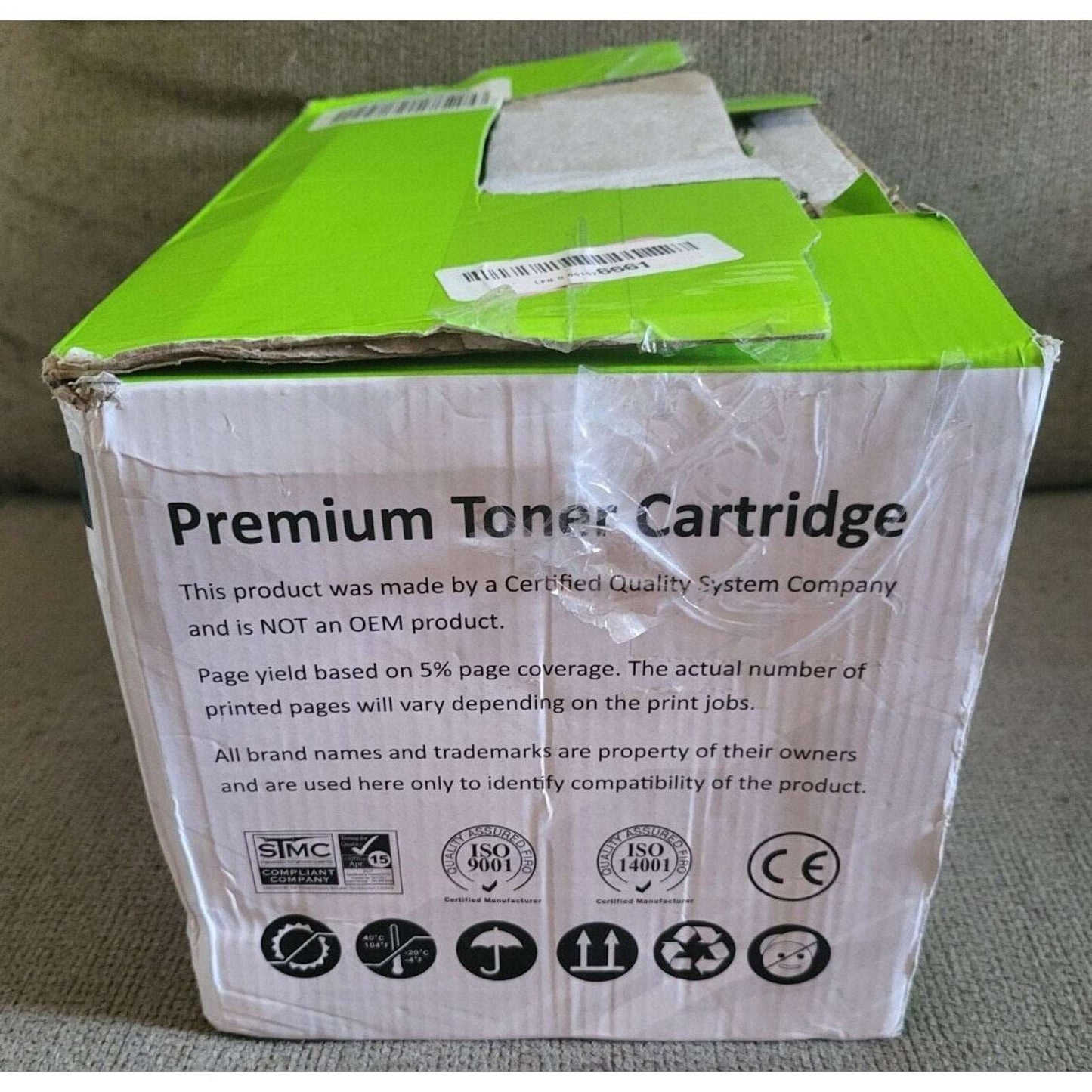 Premium Toner Cartridge TN-850 High Yield Black 2Pack TN-850-2PK-V2 For Brother