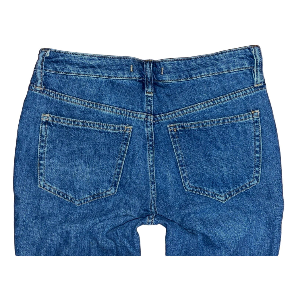 WE THE FREE Jeans Size 26 Super Flare RELAXED HERITAGE Ripped, Button Fly