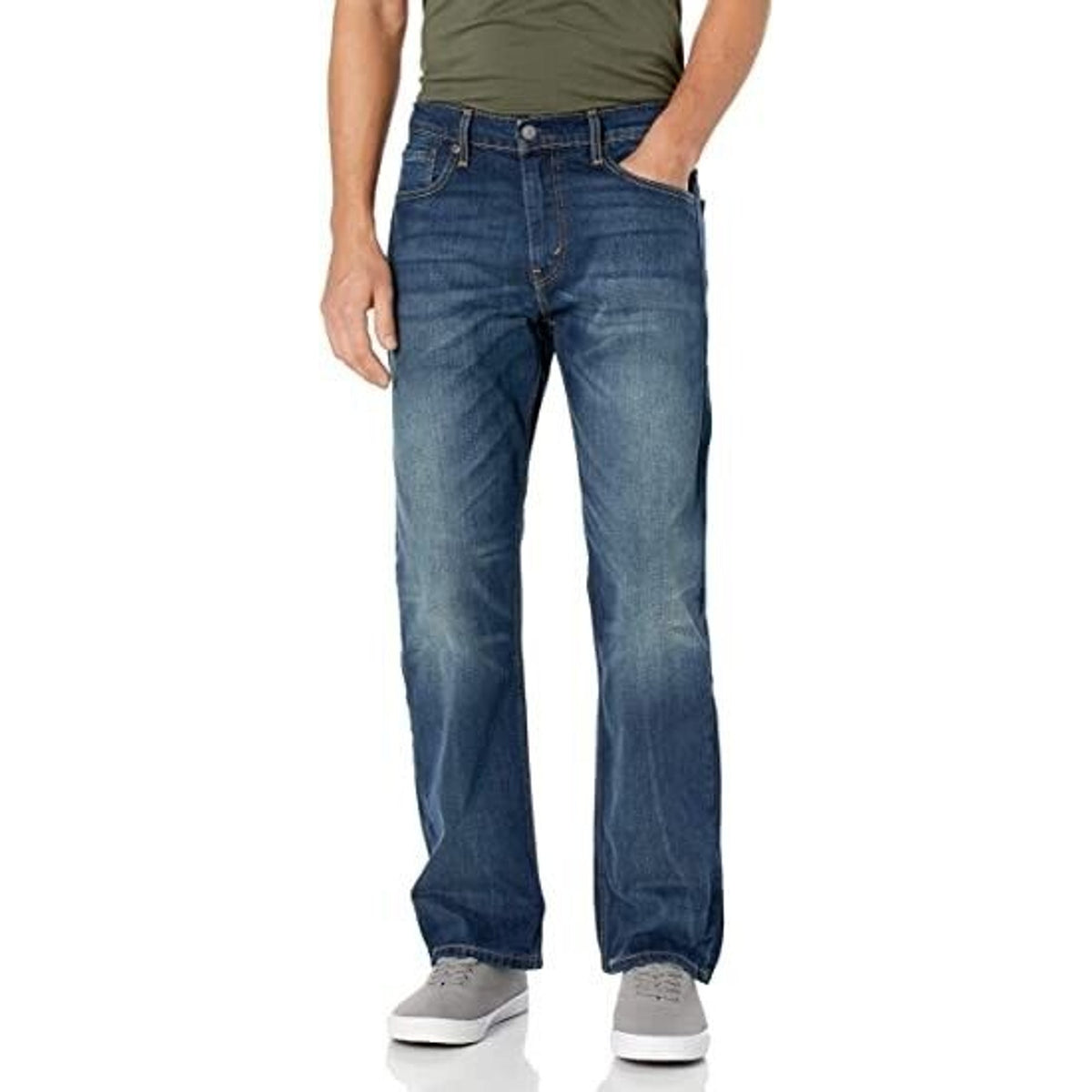 Levi's Men's 569 Loose Straight Fit Jeans in Crosstown Wash Size 40 W 40 L 30