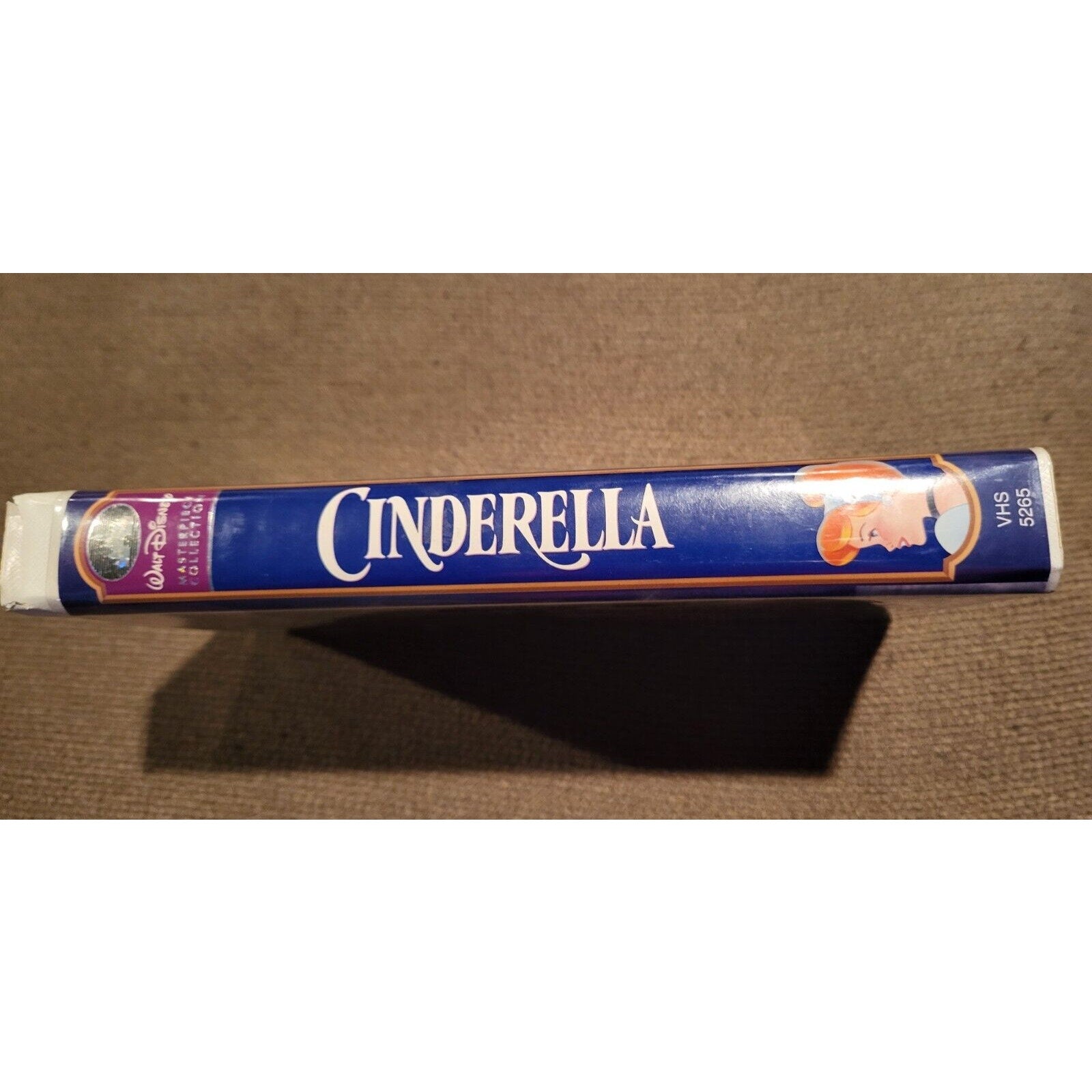 Walt Disney's Cinderella VHS 1995 Masterpiece Collection # 5265 VHS with inserts