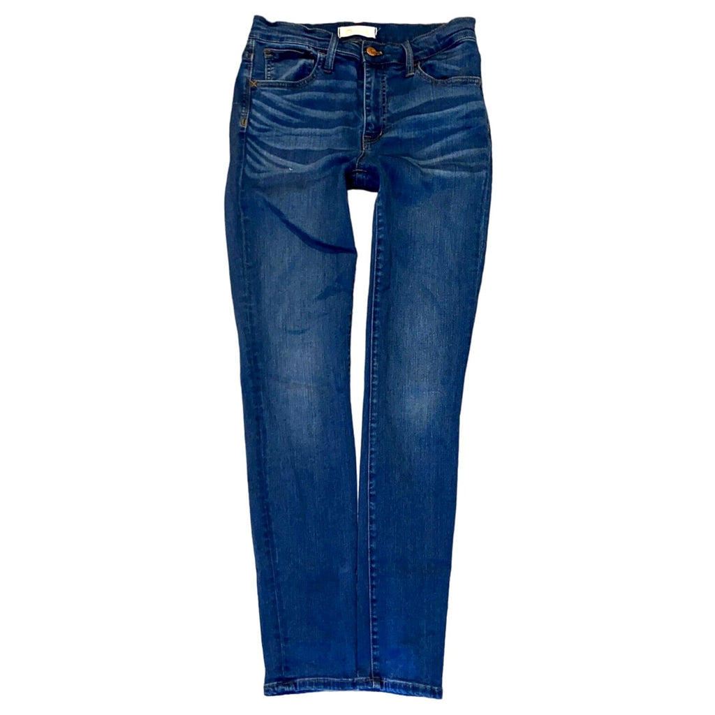 Madewell Roadtripper Jeans in Bosner Wash High Rise Skinny Leg Size 27
