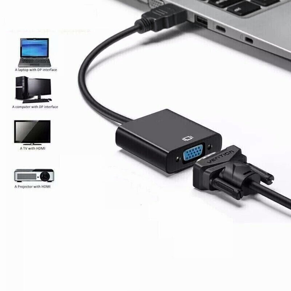 NEW HDMI Male Converter to VGA Female Adapter Cable Cord 1080P for HDTV DVD PC