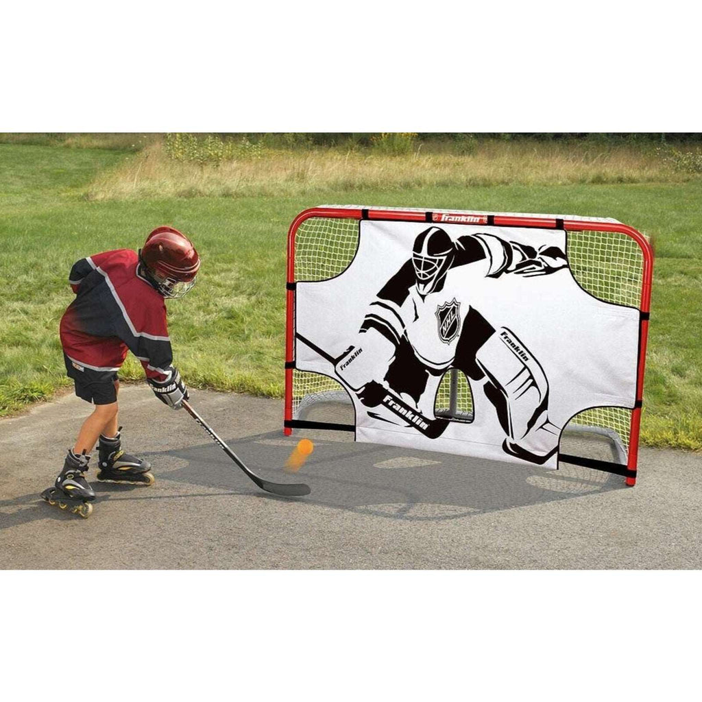 Franklin Sports Hockey Shooting Target - NHL - Fits 54 x 44 Inch Goal Street Hoc