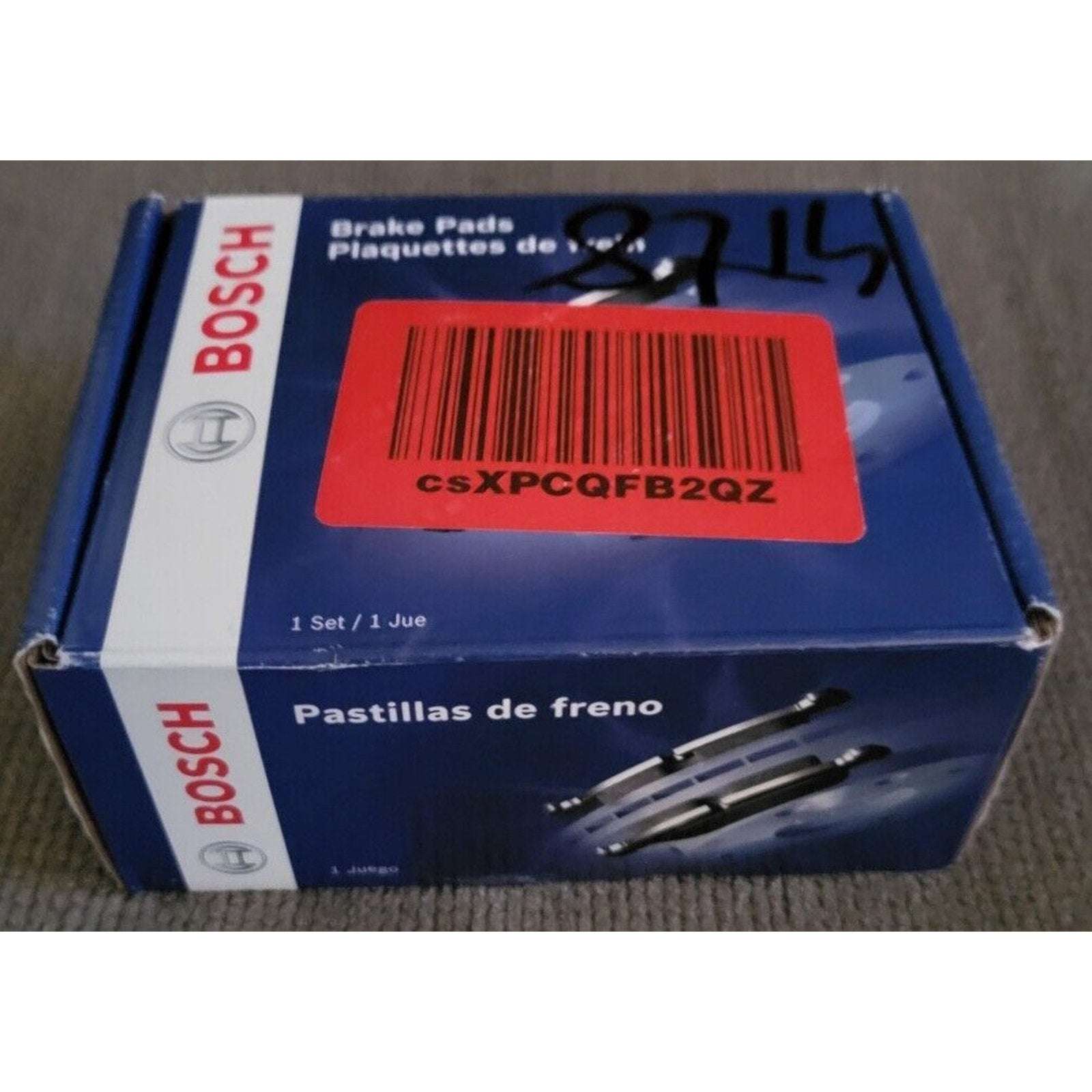 Bosch BE905H Rear Disc Brake Pads Left & Right Complete Set 7784-D905