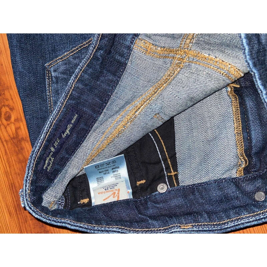 CoH Citizens of Humanity Venetian Brigette Mini Denim Jean Skirt Size 25