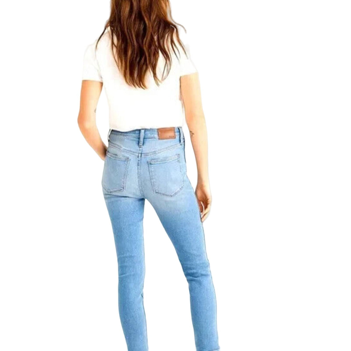 Madewell 10” High-Rise Skinny Crop Jeans in Horne Wash Size 25