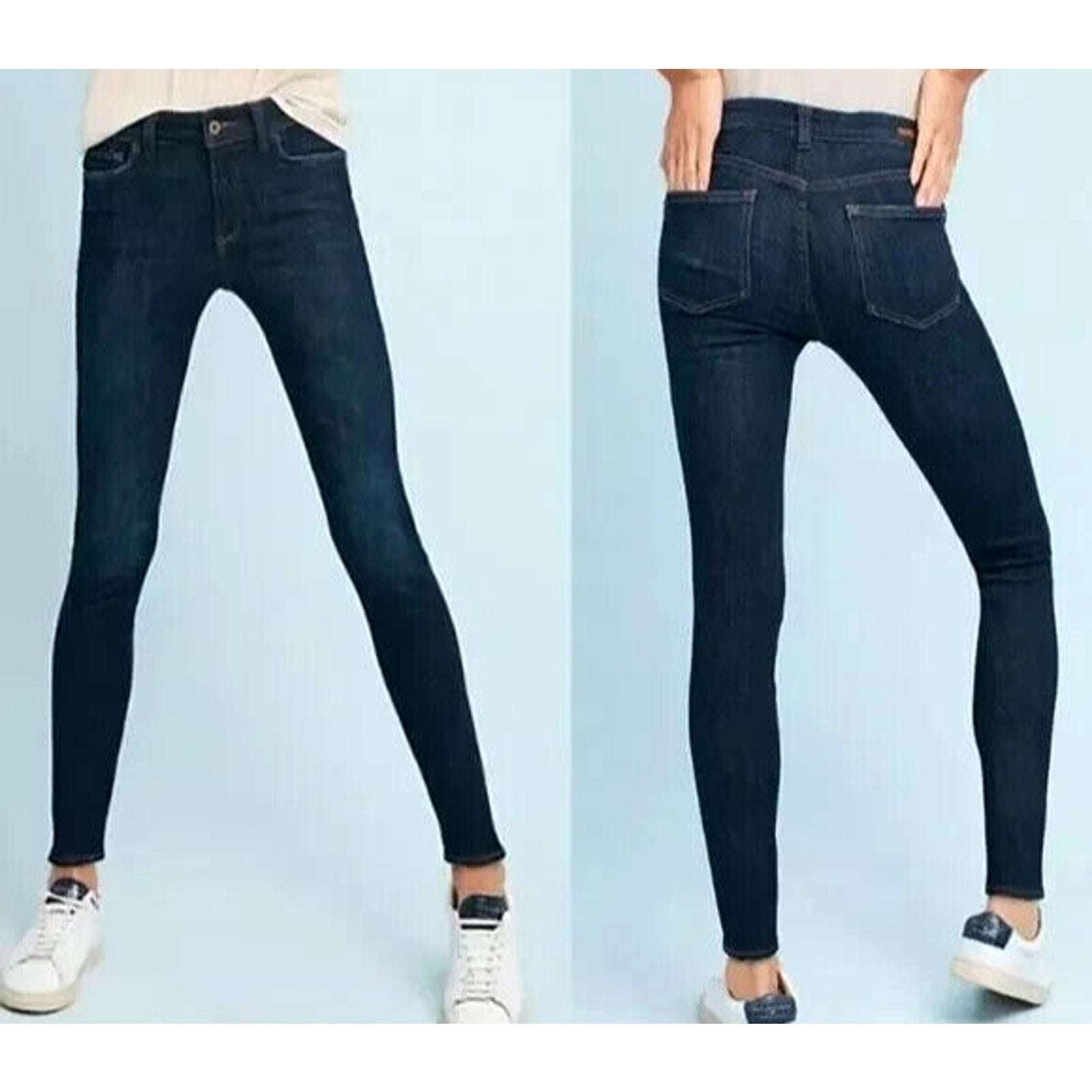 NEW! Anthropologie PILCRO High Rise Denim Leggings Skinny Jeans Size 25