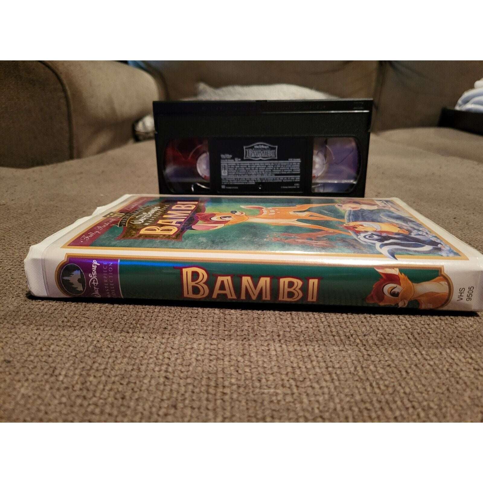 Bambi 55th Anniversary Walt Disney's Masterpiece Collection VHS Limited Edition