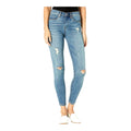 Blank NYC The Bond Mid Rise Skinny in Jersey Girls Distressed Jeans Size 26
