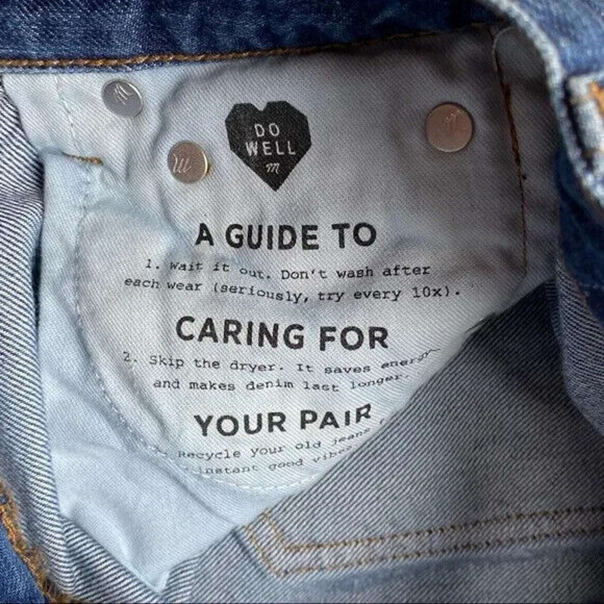 Madewell The Perfect Vintage Jean Metallic Tuxedo Edition Size 27 Women's