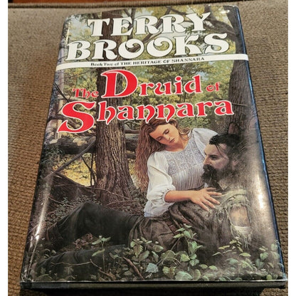 The Druid of Shannara (Book 2) TERRY BROOKS - 1991 First Edition Hardcover Book