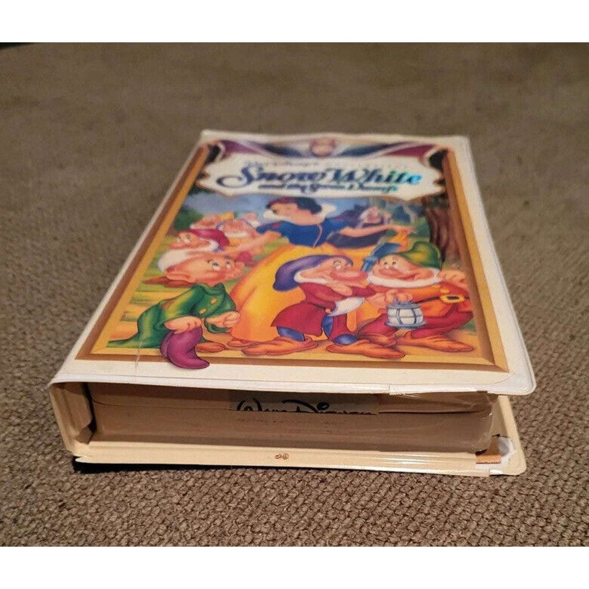 1994 RARE SNOW WHITE AND THE SEVEN DWARFS Walt Disney Masterpiece Collection VHS