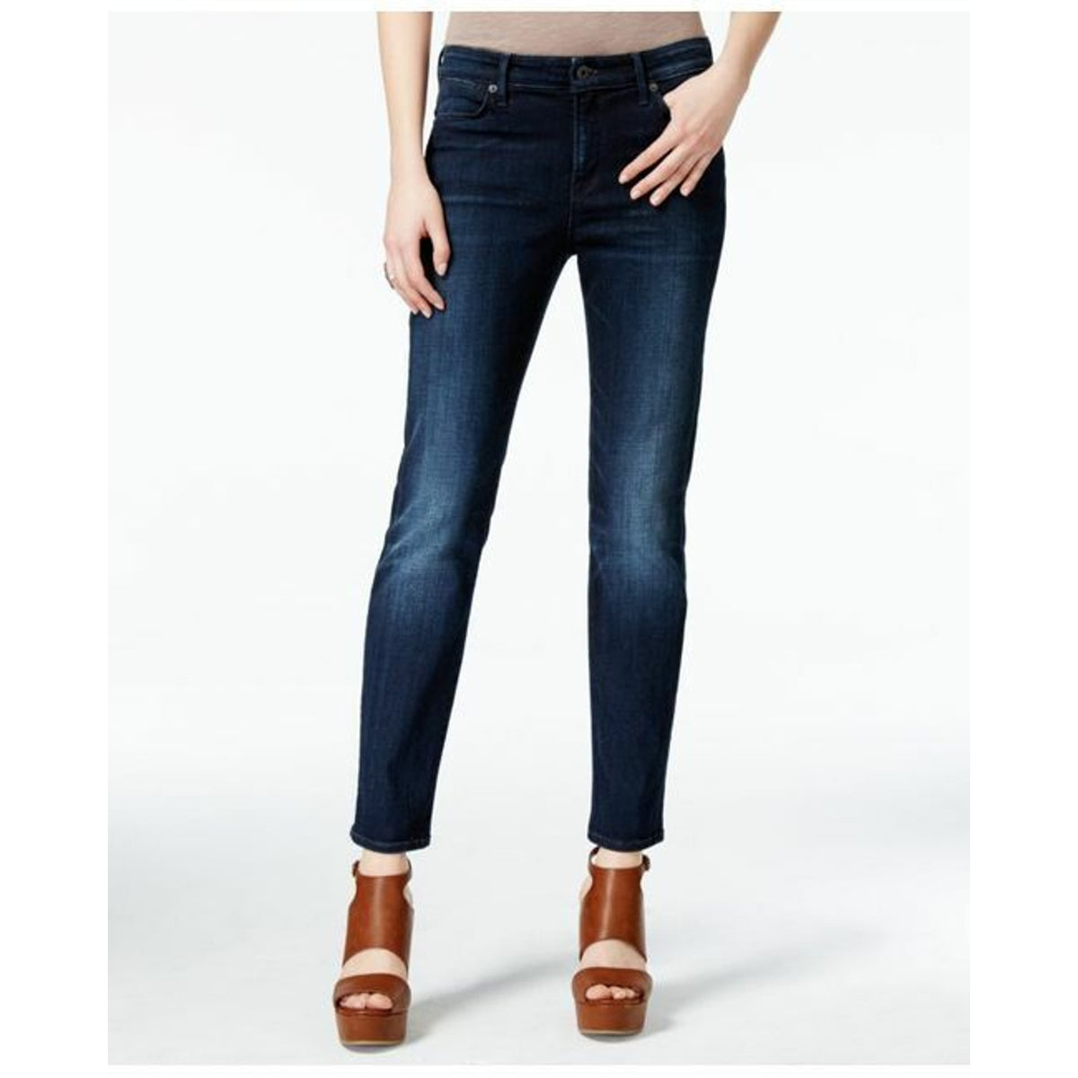 LUCKY BRAND Hayden Skinny Leg Mid Rise Stretch Jeans Sz 2 / 26 A