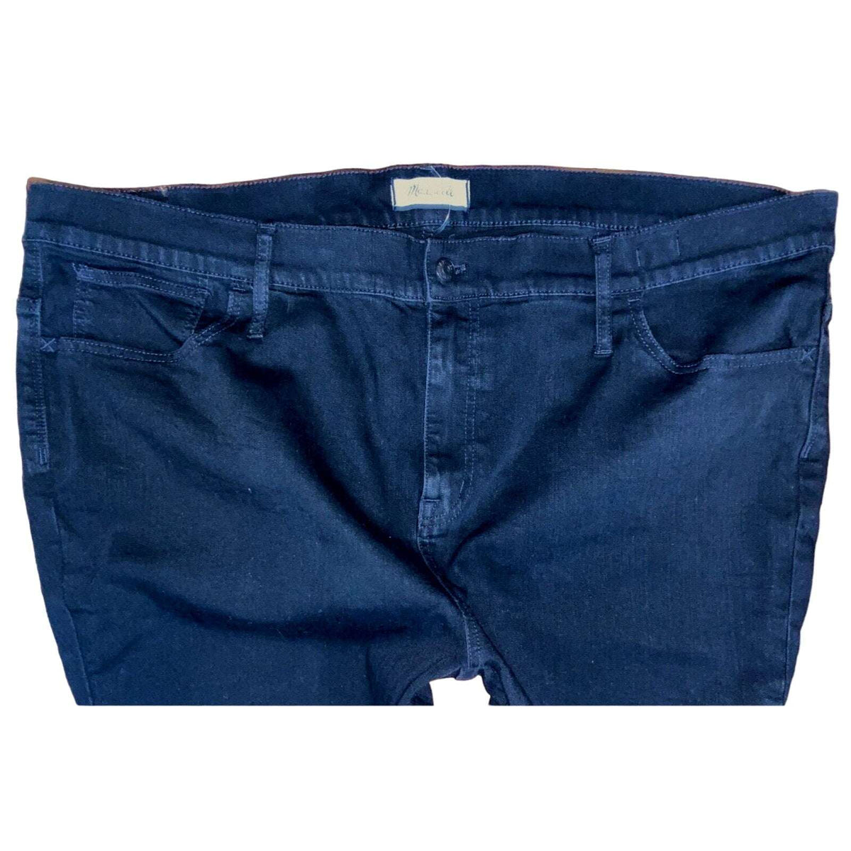 MADEWELL ROADTRIPPER High Waist Skinny Black Jeans Size 37 (24 Plus Size Women's)